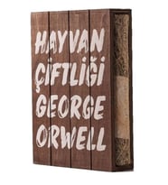 Hayvan Çiftliği Ahşap Kutulu - Özel Baskı