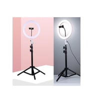 Youtuber Led Işıklı Tripod Selfie Makyaj Ring Light 10 Inç Halka