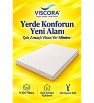 Çok Amaçlı Visco Yer Minderi – Çocuk Oyun ve Okuma Köşesi İçin Fermuarlı 70×90×5 cm