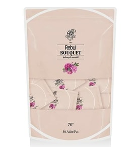 Rebul Kolonyalı Mendil Bouquet Poset 50 li