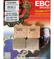Ebc Fa322/4Hh 2005-2008 MV Agusta Brutale 910 R Uyumlu Ön Fren Balatası Sinterli