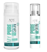 MY PURE SKIN - Hidrojel Peeling & Cilt Dengeleyici Tonik - 2'li Set