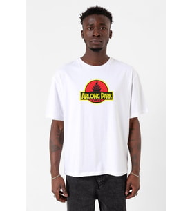 One Piece Anime Arlong Park Beyaz Erkek Oversize Tshirt