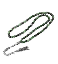 Anyolit Doğal Taş Tesbih 99luk - 6mm (Çok Renkli)