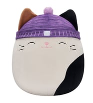 Squishmallow Mor Bereli Kedi Cam 40 cm