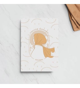 Tebessüm Sadakadır Gülümse Mini Defter