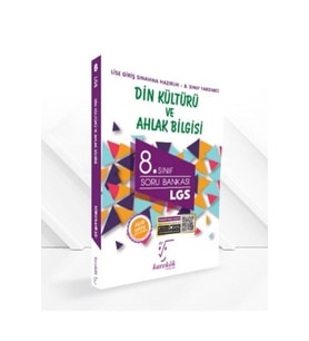 Karekök Yayınları 8. Sınıf LGS Din Kültürü ve Ahl. Bil. Soru Bankası (Çok Renkli)