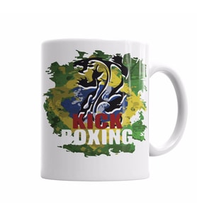 Kick Boxing Kupa Bardak Porselen