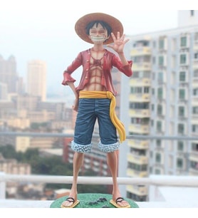 One Piece Monkey D. Luffy Anime Aksiyon Figür 43 cm