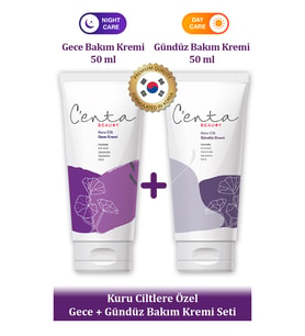 C'enta Beauty Kuru Ciltlere Özel Nemlendirici Krem Tanışma Paketi - Cica Krem Seti
