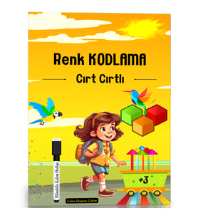 Cırt Cırtlı Renk KODLAMA YAZ-SİL Eğitim Seti