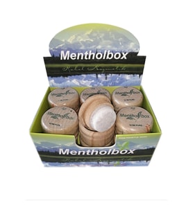 Mentholbox Nemlendiricili Masaj Kremi (Migren Taşı) 6 gr - 12'li Stand