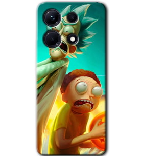 İnfinix Note 30 Pro Kılıf HD Desen Baskılı Kılıf - Rick Morty