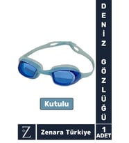 Premium Ayarlanabilir Kayışlı Su Geçirmez UV Koruma Silikon Plastik Anti-Fog Kutulu DENİZ GÖZLÜĞÜ