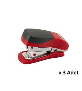 Bigpoint Zımba Makinesi 24/6 Cep Tipi Kırmızı x 3 Adet