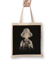 Monochrome Captain Luffy Bez Çanta Uzun Saplı