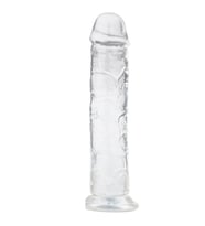 Lester  ve Vajinal Kullanılabilen 17 Cm Jel Dildo Penis