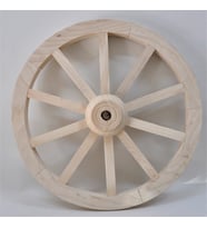 Otantik Çarşı Ahşap At Arabası Tekeri 60 cm. Duvar Dekoru