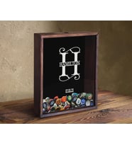 BK Gift Kişiye Özel İsimli Tarihli Bira Kapağı Koleksiyonu Ahşap Kumbara-2, Sevgiliye Hediye, Ev Hediyesi, Arkadaşa Hediye