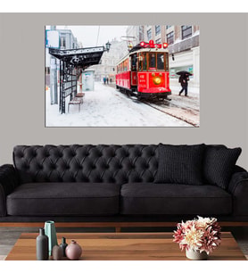 Miyrem Exclusive Serie"  Tramvay  Kanvas Tablo