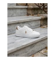 U.S.Polo Assn.Exxy 6Fx Kadın Sneaker Spor Ayakkabı Beyaz