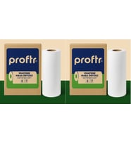 Proftr Hasta Muayene Sedye Masa Örtüsü Çift Katlı 50*25CM 50 Metre (2 Li Set)