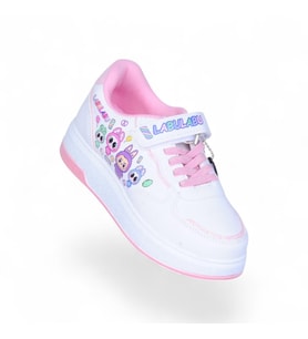 Prokids 4011 Byz-Pmb Kız Çocuk Sneaker Spor Ayakkabı (Beyaz)