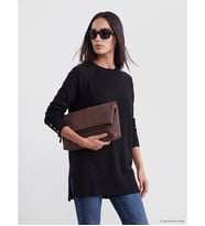 LC WAIKIKI Siyah Bisiklet Yaka Kadın Triko Tunik