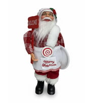 Merry Christmas Noel Baba Yılbaşı Ağacı Figürü 30 Cm