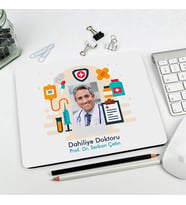 Kişiye Özel Erkek Doktorlara Özel Resimli Mousepad