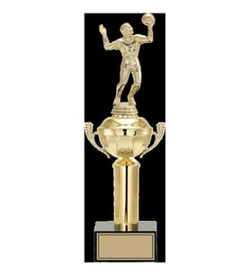 ODAK KUPA - Figürlü Kupalar - Voleybol Erkek Figürlü Kupalar FG-048 C - 39 cm