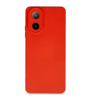 Oppo A38 Kılıf Nano İçi Kadife Silikon - Kırmızı
