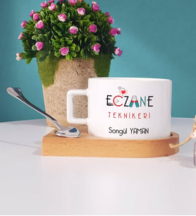 Eczane Teknikeri Kupa Bardak Kısa