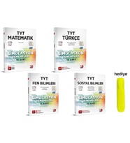 3D Yayınları Tyt Matematik Fen Türkçe Sosyal Simülasyon Deneme Seti