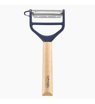 Opinel T-Duo Ahşap Saplı Meyve-Sebze Soyacağı Lacivert