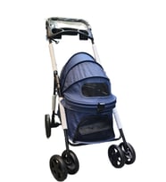 Tommy Evcil Hayvan Arabası 85x46x*91,5cm Lacivert Max 15 Kg