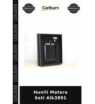 Özel Üretim Hediye Şık Aksesuar Hunili Matara Seti Alk3891