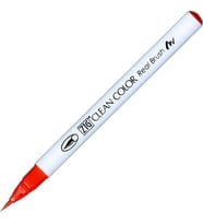 Zig Clean Color Real Brush Fırça Uçlu Marker Kalem 020 Red 