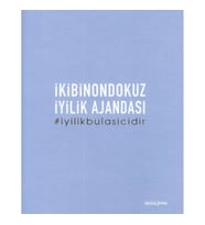 2019 İyilik Ajandası İyilik Bulaşıcıdır Orta Boy Beyaz