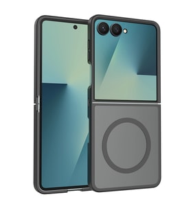 Galaxy Z Flip 8 Kılıf M-Safe Şarj Özellikli Kamera Korumalı Zore Lunex Kapak