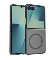 Galaxy Z Flip 8 Kılıf M-Safe Şarj Özellikli Kamera Korumalı Zore Lunex Kapak