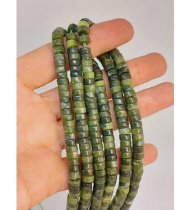 Yeşim Taşı Şekilli 3x6mm Dizi (49338)