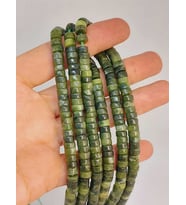 Yeşim Taşı Şekilli 3x6mm Dizi (49338)