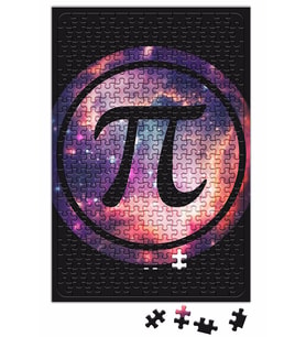 Uzay Pi Sayısı Puzzle 240 Parça Yapboz