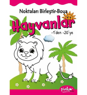 Noktaları Birleştir-Boya Hayvanlar-1’den 20’ye