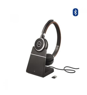 Jabra Evolve 65 SE Duo USB NC MS (Şarj Üniteli) (Siyah)