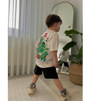 Cg Kids LEGO Dinazor Erkek Çocuk Şortlu Alt Üst Takım (Turkuaz)