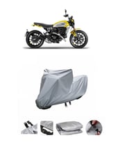 Ducati Scrambler Icon  Gri Motosiklet Brandası ARKA ÇANTA UYUMLU DEĞİLDİR