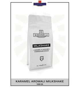 Simonelli Milkshake Karamel Aromalı 1000 gr Paket
