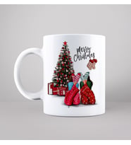 Mutlu Yıllar & Merry Christmas & Yılbaşı Tasarımlı Kupa